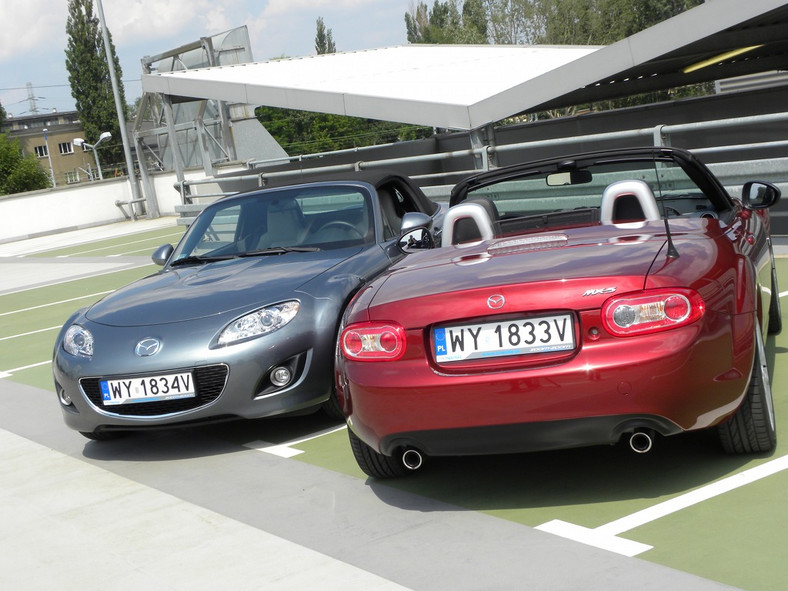 Mazda MX-5 kontra Mazda MX-5 - Radość z jazdy na dwa sposoby