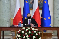 Ukraina chce wzmacniać praworządność, by wstąpić do UE. Duda zapewnia o polskim wsparciu