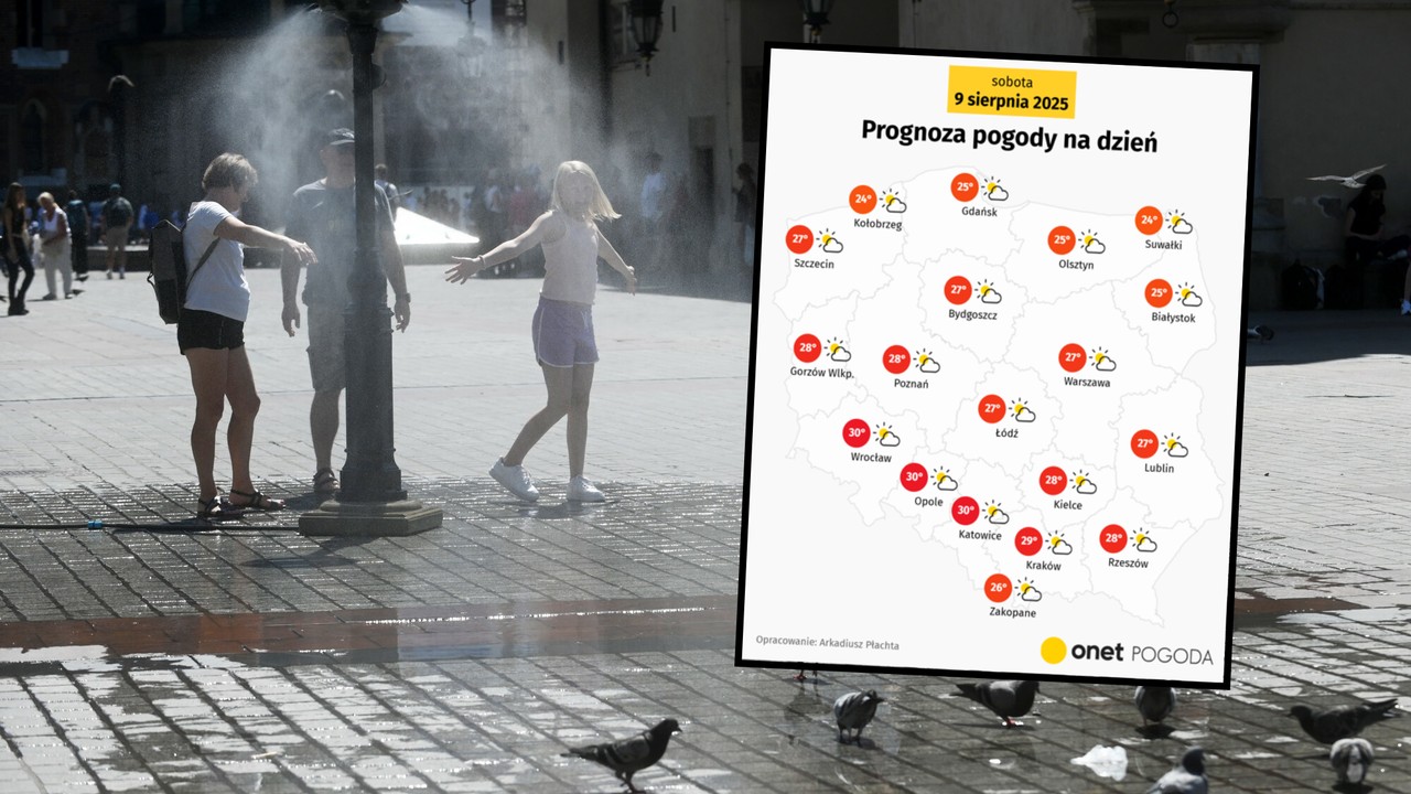 Fala upałów uderzy dziś w Polskę. W tych regionach będzie 30 st. C [POGODA]