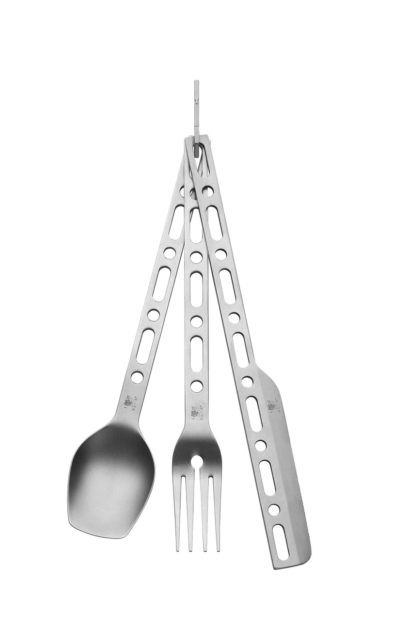 Virgil Abloh × Alessi: Besteckset Occasional Object aus rostfreiem Stahl. 