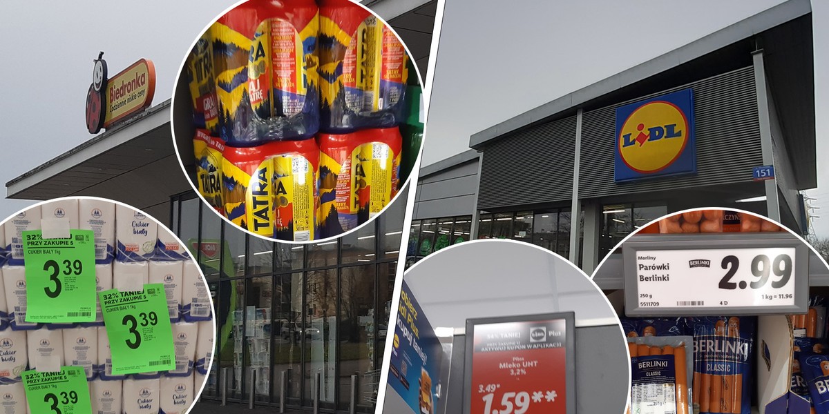 Biedronka i Lidl walczą na ceny