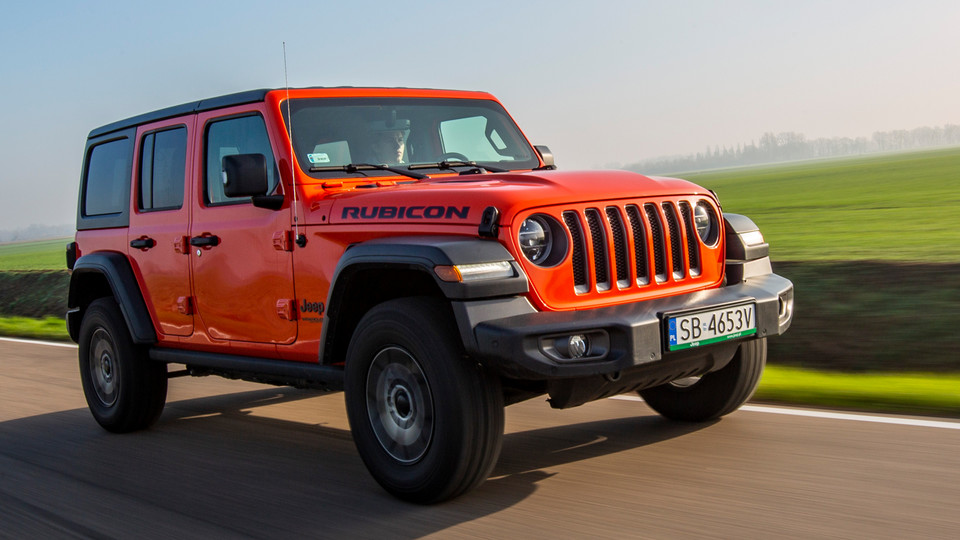 Jeep Wrangler Rubicon ostatni co się błotu nie kłaniał