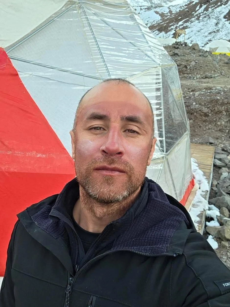 Marko Nikolić na Akonkagvi