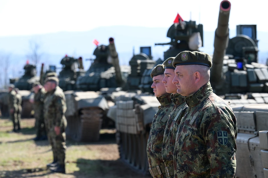 Realizacija taktičkih uvežbavanja tenkista Vojske Srbije poligonu "Rujnik" kod Niša