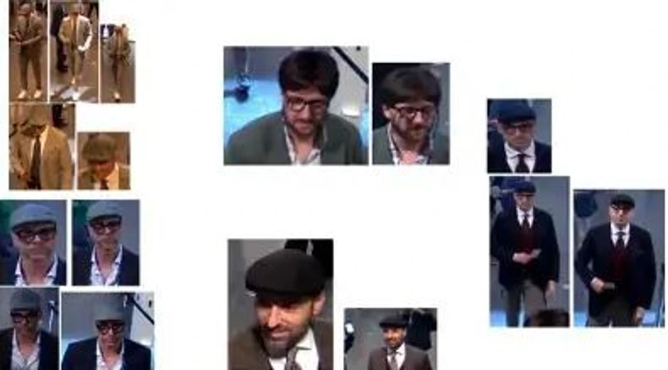 Kolaž slika osumnjičenih muških osoba