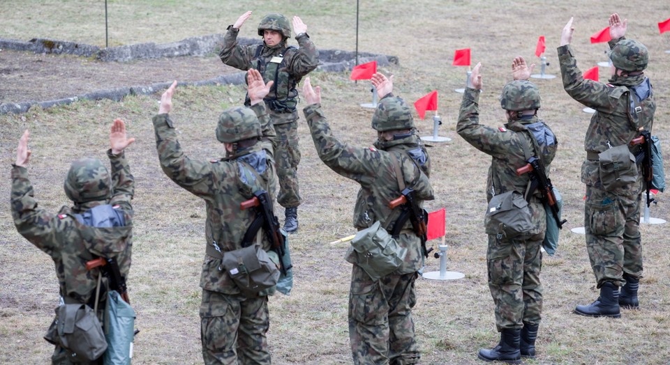 TARNOWSKIE GÓRY ARMIA WOJSKO ĆWICZENIA MOBILIZACYJNE (Rezerwiści podczas ćwiczeń)