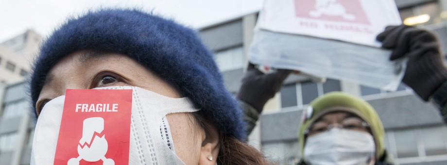 Anti-Nuclear Protests In Tokyo