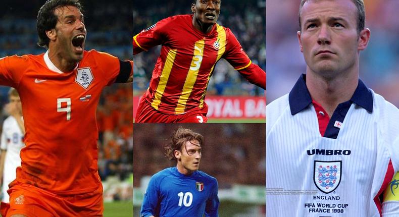 Cantona, Raul, Totti, Shearer: 10 legendary strikers with less international goals than Asamoah Gyan