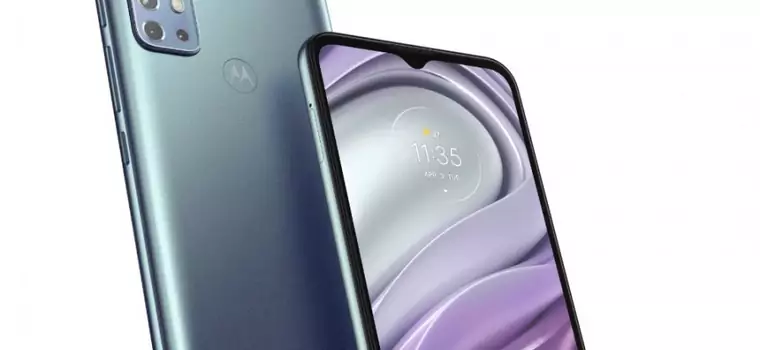 Motorola Moto G20 już oficjalnie. Jest mocna bateria