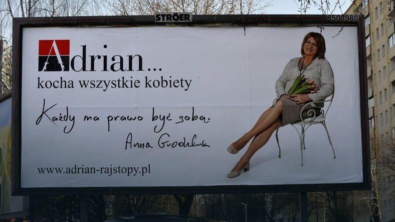 Anna Grodzka bohaterką kampanii producenta rajstop - Moda