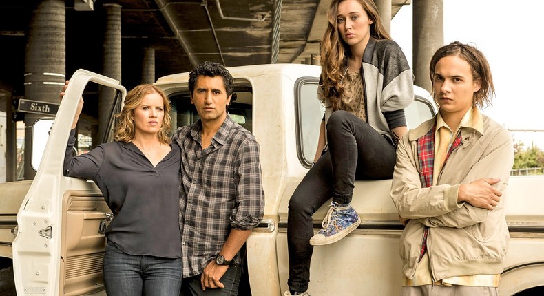 Poster of Fear The Walking Dead 