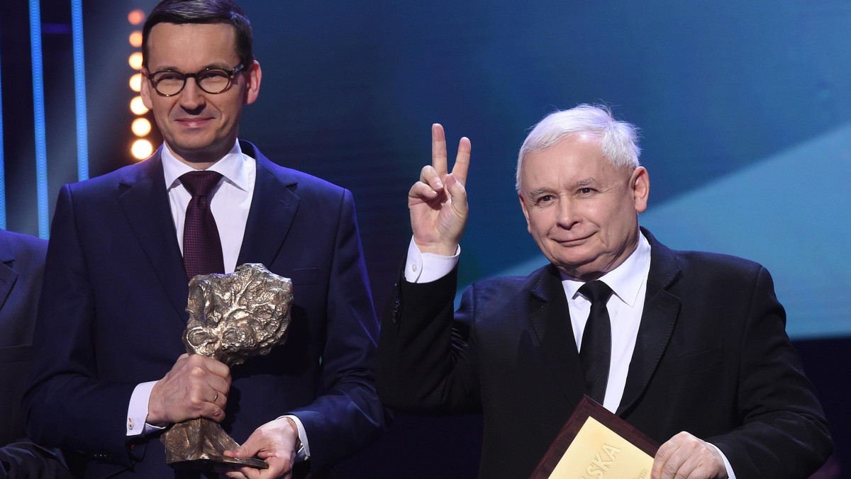 Mateusz Morawiecki Jarosław Kaczyński polityka PiS Prawo i Sprawiedliwość Gazeta Polska