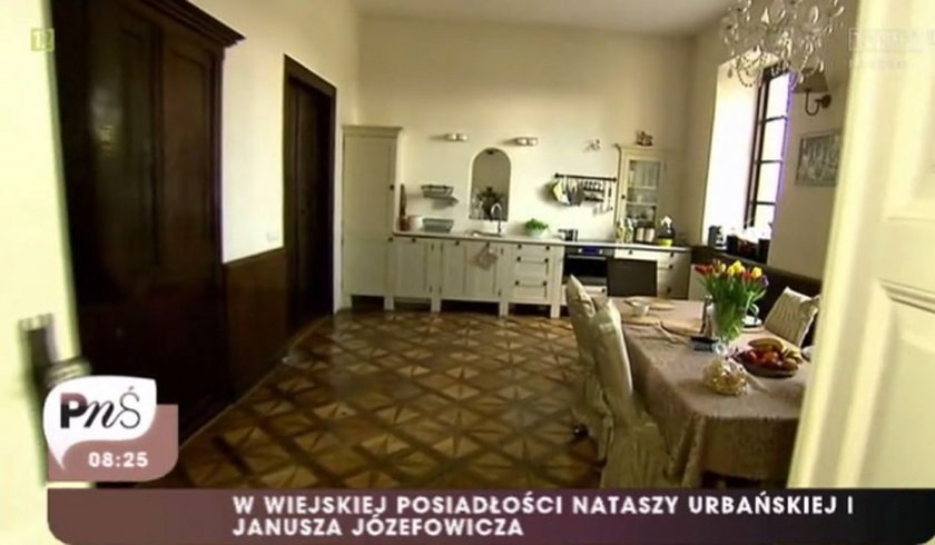 Natasza Urbańska i Józef Józefowicz mieszkają w domu w Jajkowicach