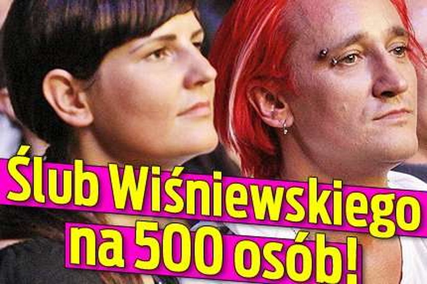 Ślub Wiśniewskiego na 500 osób!