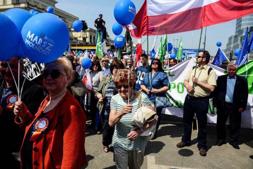 Marsz Wolności w Warszawie