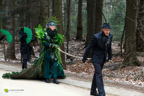 Happening ,,Świętej Pamięci Natura'' fot. Małgorzata Kowal 