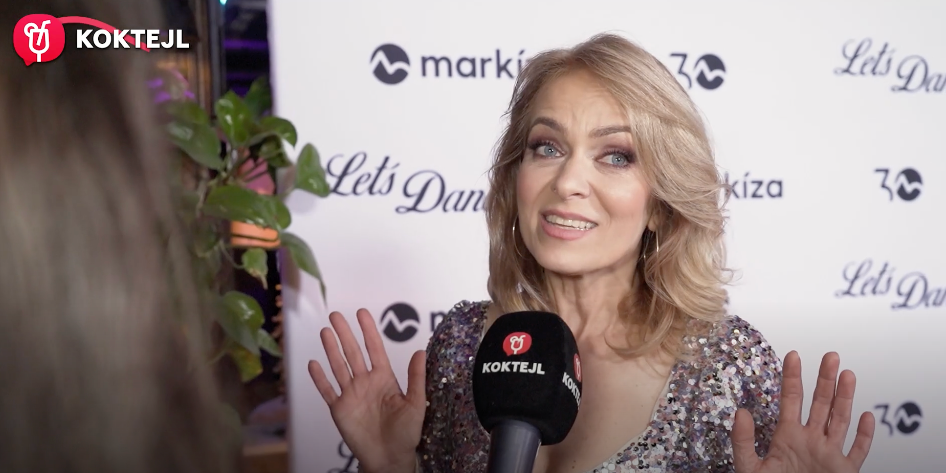 Moderátorka Janka Hospodárová.