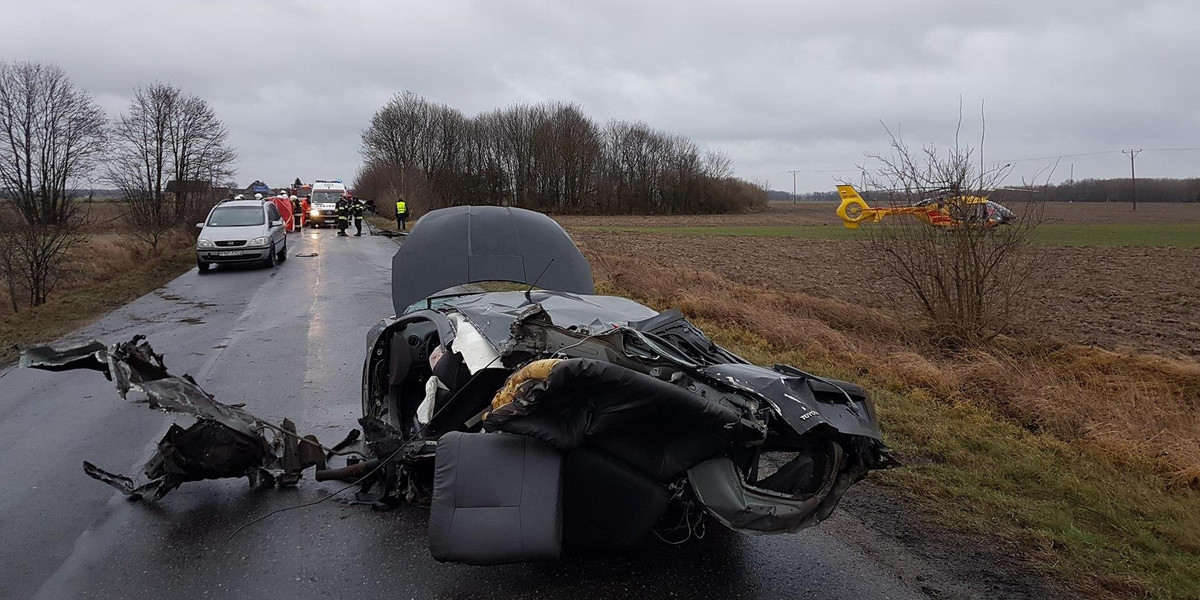 Tragiczny wypadek nastolatków. Jechali na lekcje