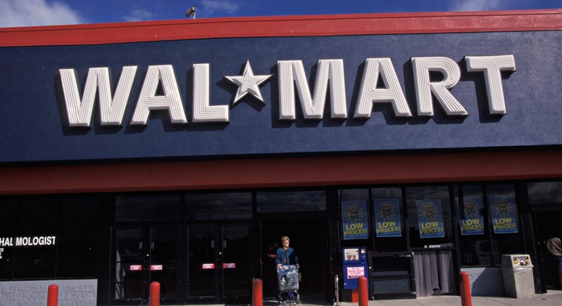 A Walmart store in Virginia.James Leynse/Corbis via Getty Images