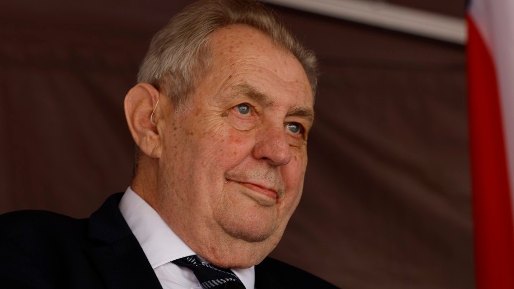 Bývalý prezident Českej republiky Miloš Zeman.