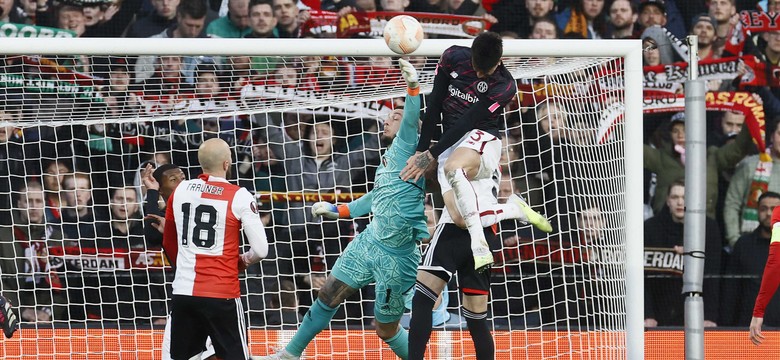 Szymański lepszy od Zalewskiego. Feyenoordu pokonał Romę w Lidze Europy