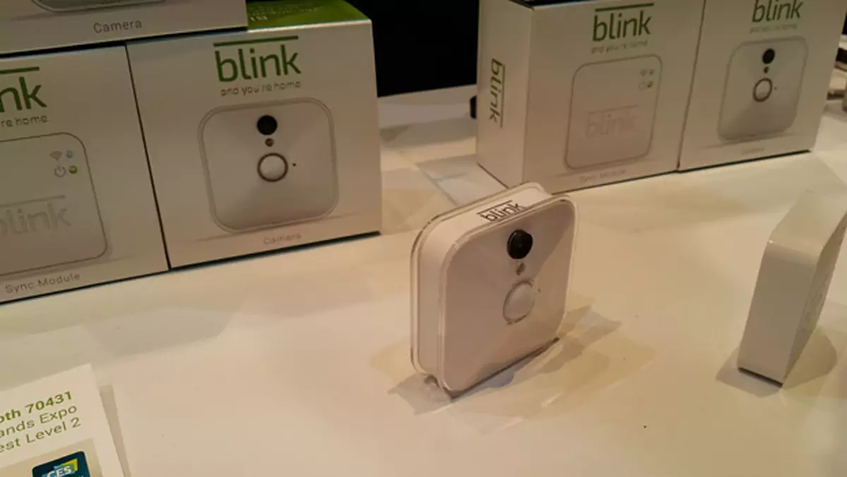 Blink - bezprzewodowe kamerki do domu inteligentnego (CES 2016)