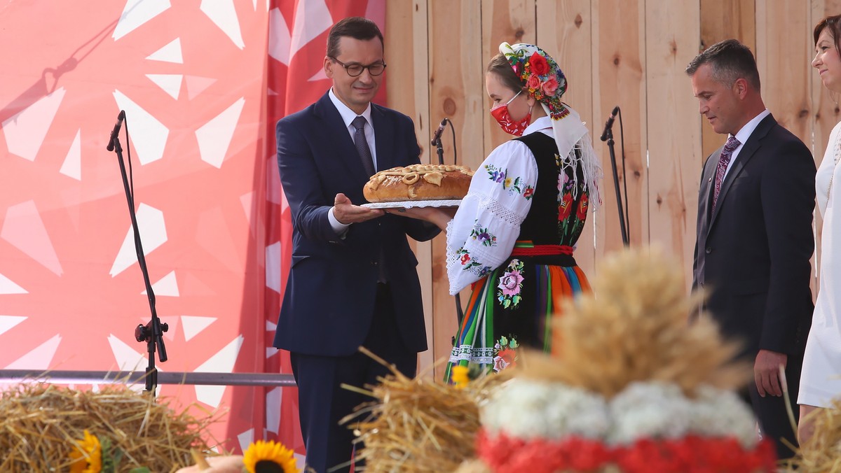 Mateusz Morawiecki w Bralinie podczas III Ogólnopolskiego Święta Wdzięczni Polskiej Wsi