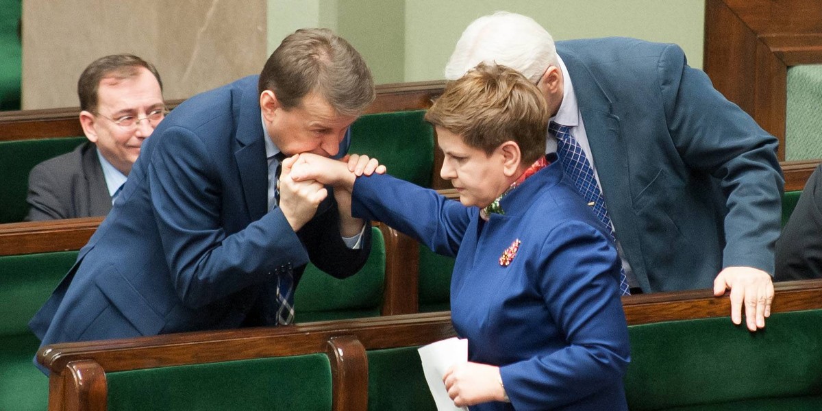 Minister spraw wewnętrznych Mariusz Błaszczak