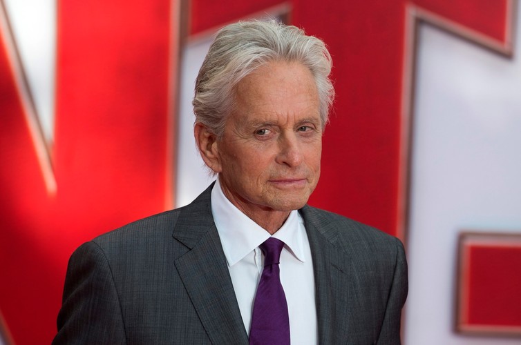 Michael Douglas na premierze 'Ant-Mana'
