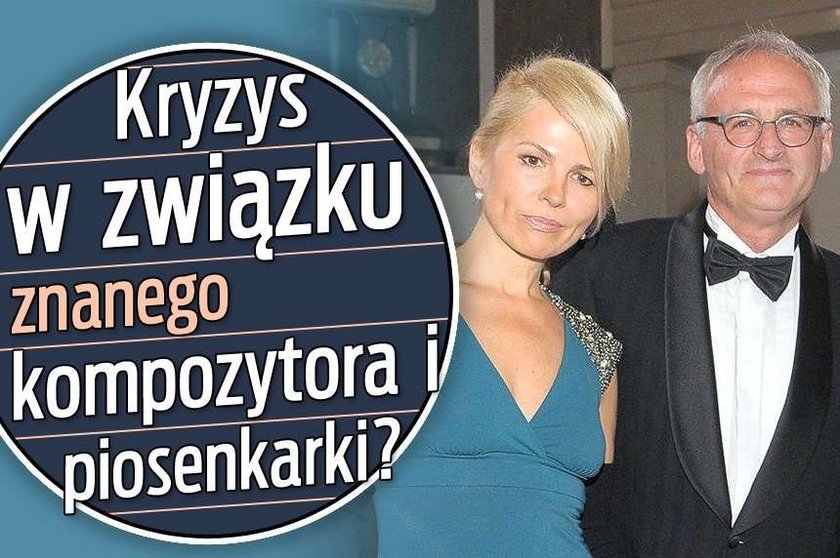 Kryzys w związku znanego kompozytora i piosenkarki?