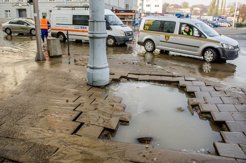 woda zalała Gdańsk