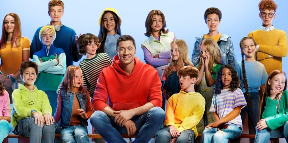 Robert Lewandowski en la campaña de Lidl.