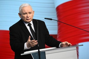 Prezes PiS Jarosław Kaczyński