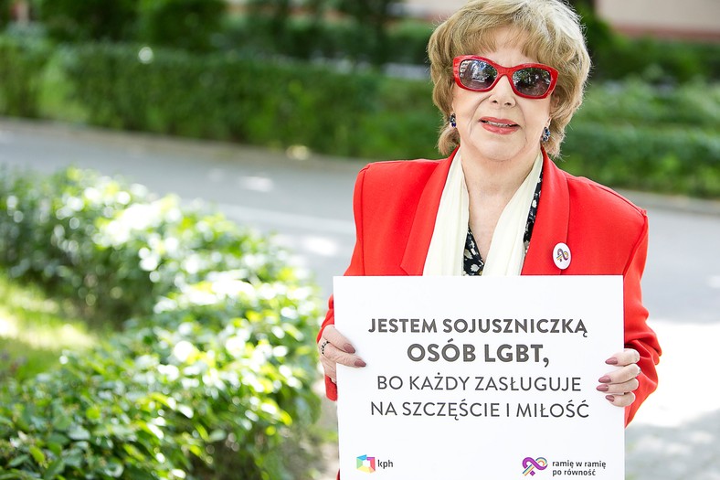 Zofia Czerwińska wspiera środowisko LGBT