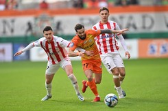 Trener Zagłębia ukarany czerwoną kartką. Podział punktów w Lubinie [WIDEO]