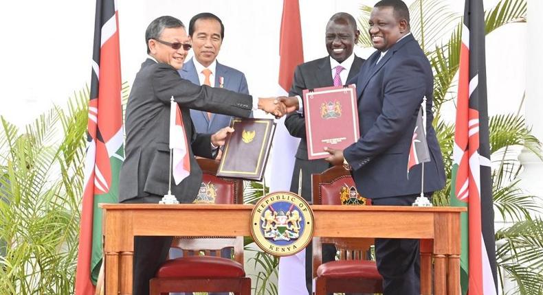 Mining vaccines, and trade, Kenya and Indonesia ink multi-faceted agreements