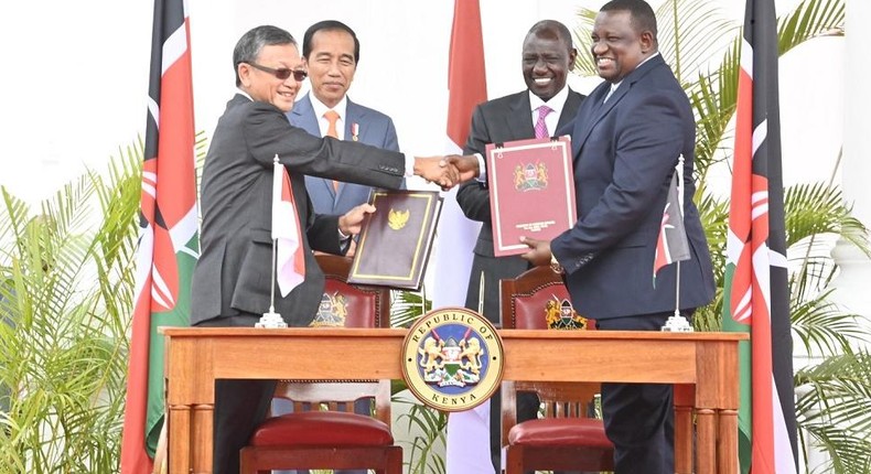 Mining vaccines, and trade, Kenya and Indonesia ink multi-faceted agreements