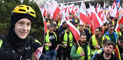 Warszawiacy o proteście rolników. "Koń zawinił, cygana powiesili" [SONDA]