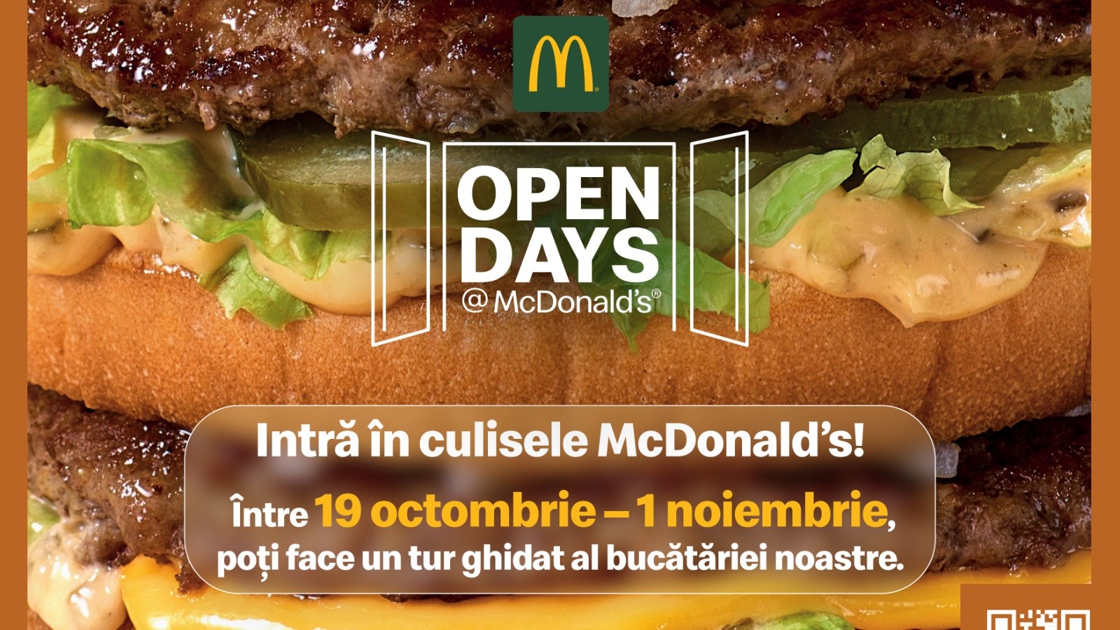 O nouă invitație în culisele McDonald'®: a doua ediție Open Days din 2026