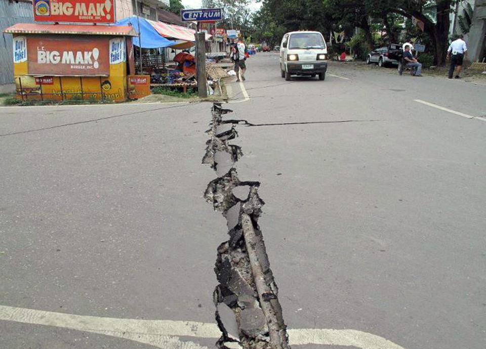 Trzęsienie ziemi na Filipinach