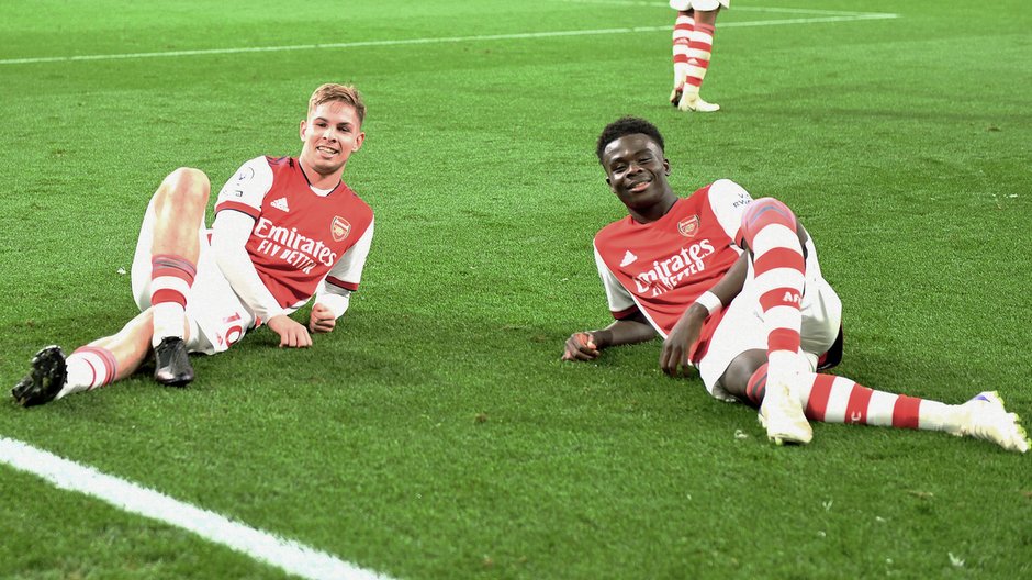 Emile Smith Rowe i Bukayo Saka