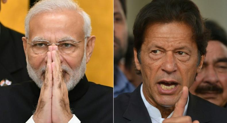 India's Prime Minister Narendra Modi (left) and his Pakistan counterpart Imran Khan have both emerged emerged stronger from the current Kashmir crisis