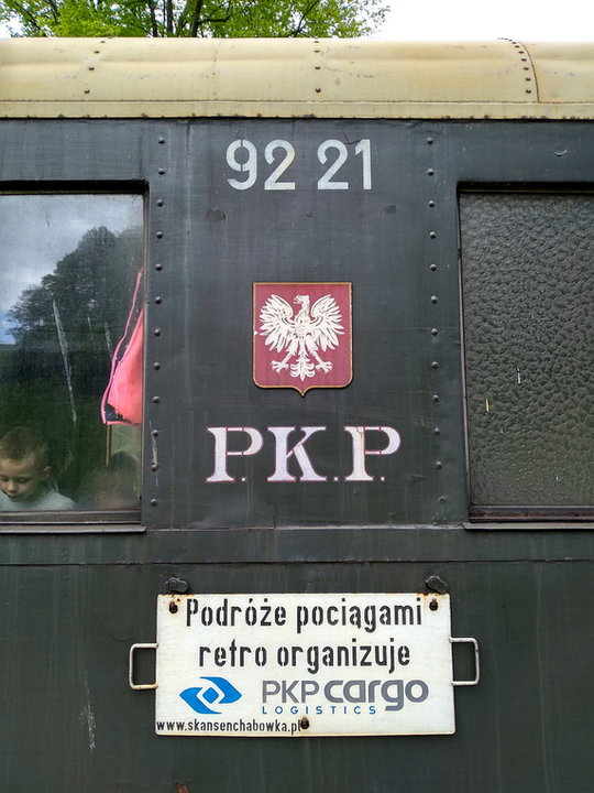 Pociąg Transwersalny retro z Nowego Sącz do Krynicy-Zdroju przez Dolinę Popradu, 2019 r.