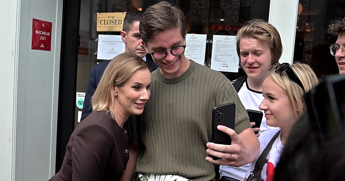 Żartująca Marta Nawrocka oczarowała ich na Brooklynie. Co za spotkanie pod pierogarnią!