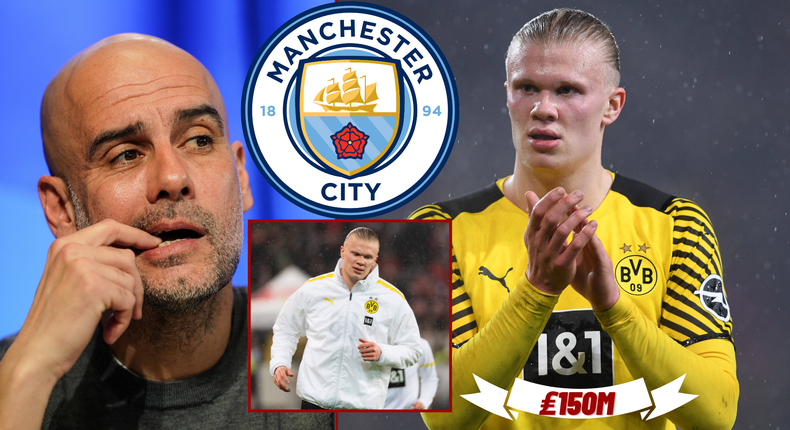 Pep Guardiola wants Borussia Dortmund Erling Haaland at Manchester City this summer