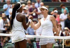 Gauff wyeliminowana w 1/8 finału Wimbledonu. Halep odesłała 15-latkę do domu