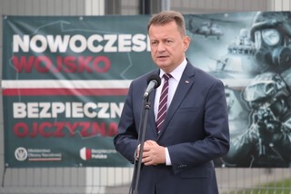 Szef MON zdradza, ilu żołnierzy będzie docelowo służyć w nowej jednostce wojskowej w Olecku