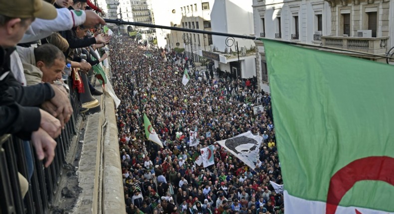 Activists in Algeria have staged mass protests against a December 12 election they see as an elite attempt to cling to power