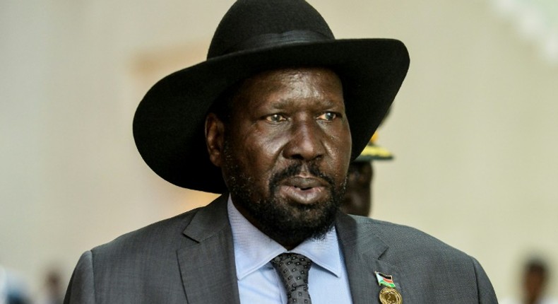 President of South Sudan, Salva Kiir Mayardiit