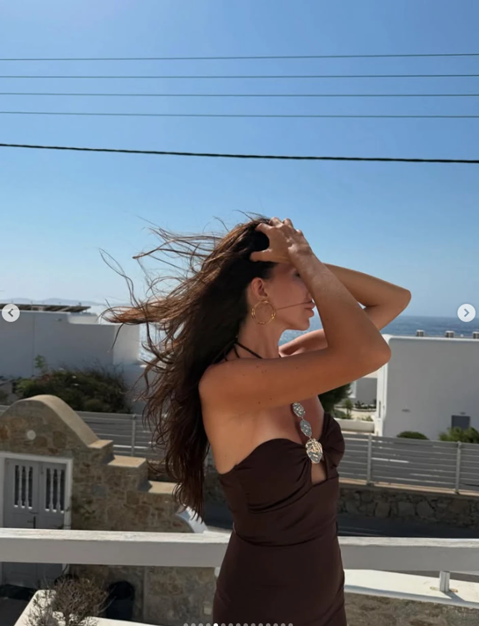 Mina Joksimović na Mikonosu